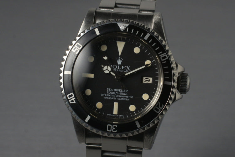 1981 Rolex Sea Dweller 1665