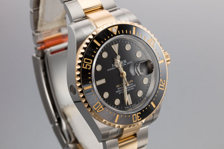 Mint 2019 Rolex Two-Tone Sea-Dweller 126603 with Box and Papers