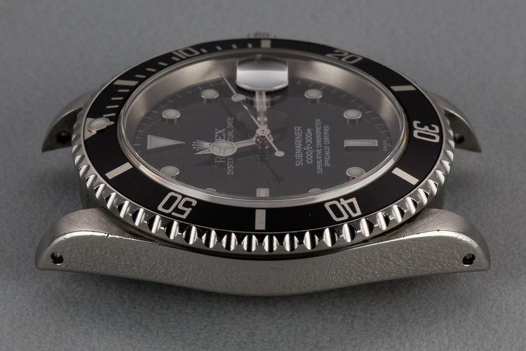 1999 Rolex Submariner 16610 SWISS Only Dial with Box and Papers