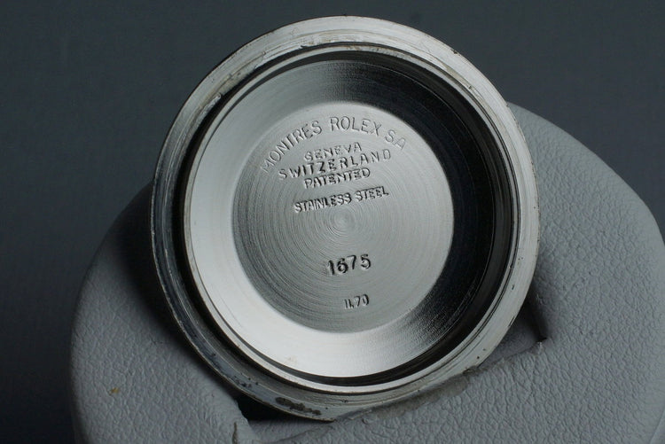 1970 Rolex GMT 1675 with Mark I Dial