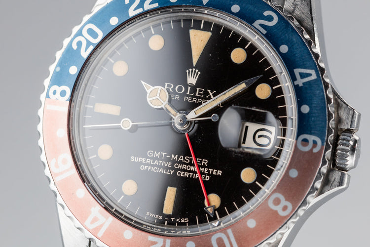1966 Rolex GMT-Master 1675 Gilt Dial