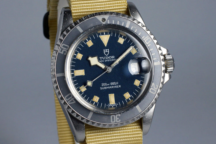 1968 Tudor Submariner 7021/0 Blue Snowflake Dial with "Ghost" Insert