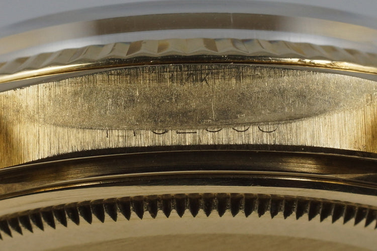 Vintage Rolex YG Datejust 1601