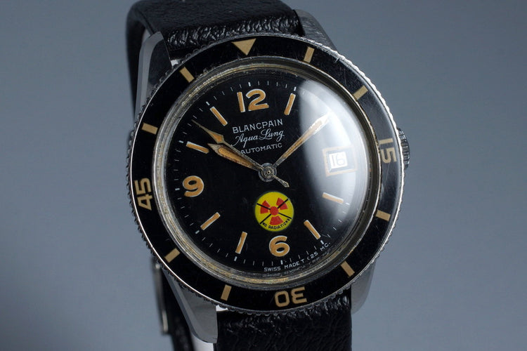 Early 1960’s Blancpain 50 Fathoms ‘No Radiations’ Aqua Lung