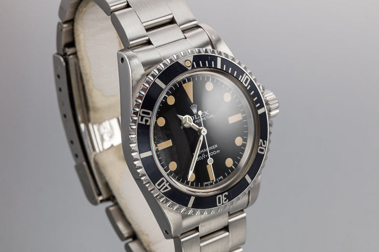 1979 Rolex Submariner 5513 with Mark 2 Maxi Dial