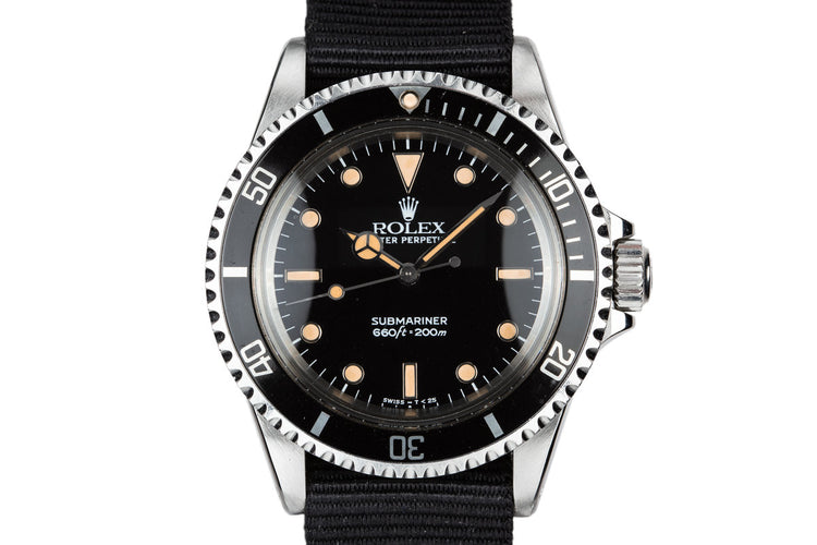 1985 Rolex Submariner 5513 Glossy Dial