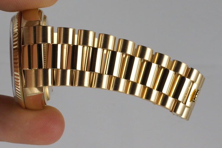 1985 Rolex YG Day Date 18038 with Papers