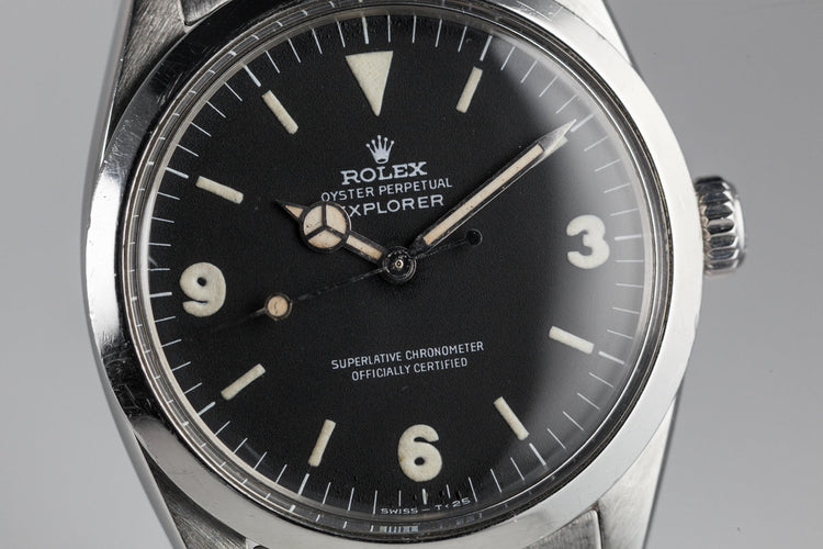 1967 Rolex Explorer I 1016 with FAT font dial