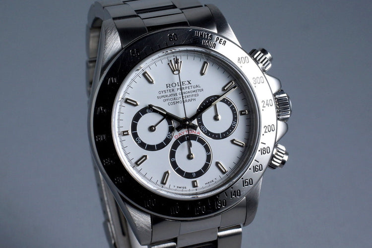 1993 Rolex Zenith Daytona 16520 White Dial