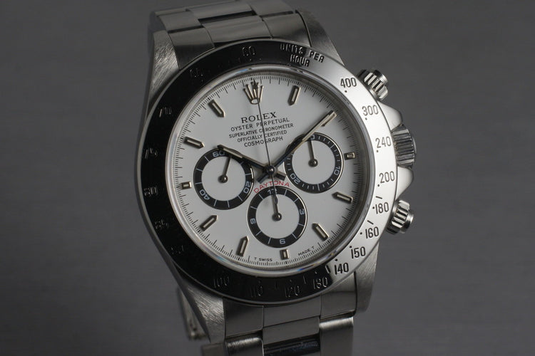 1995 Rolex Daytona 16520 White Dial