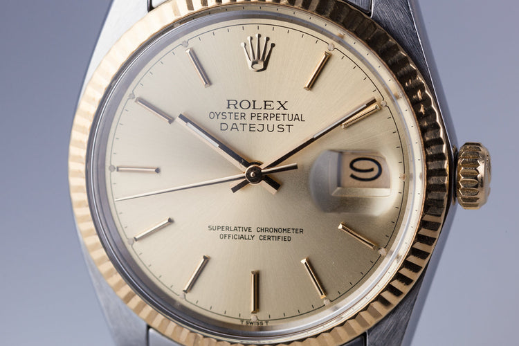 1983 Rolex Two Tone Date-Just 16013