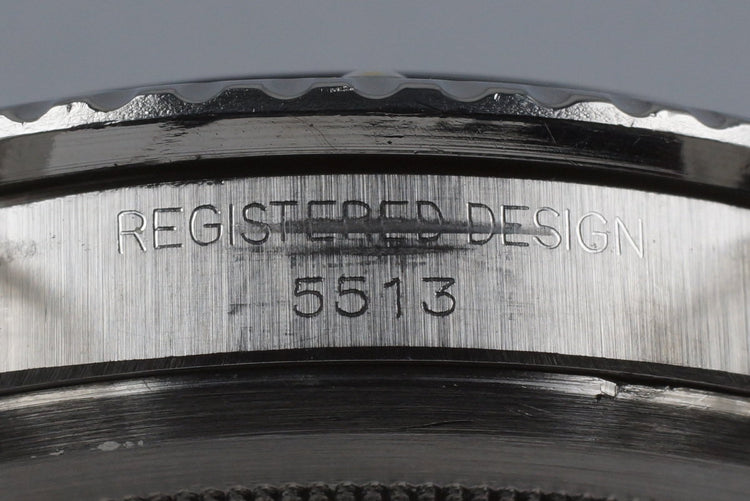 1971 Rolex Submariner 5513 Serif Dial