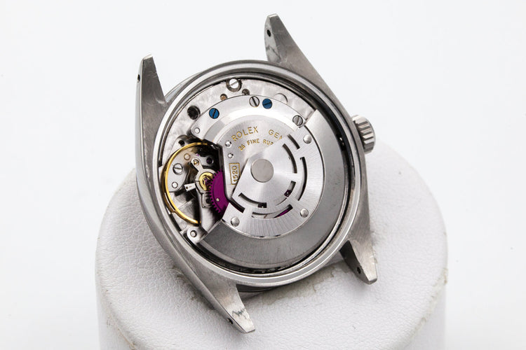 1971 Rolex Air King Date 5700 Silver Linen Dial