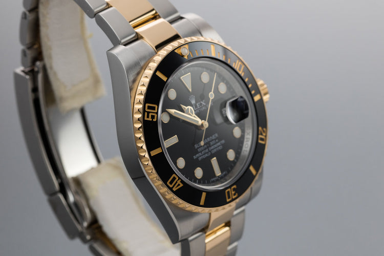 2011 Rolex Ceramic Two-Tone Submariner 116613