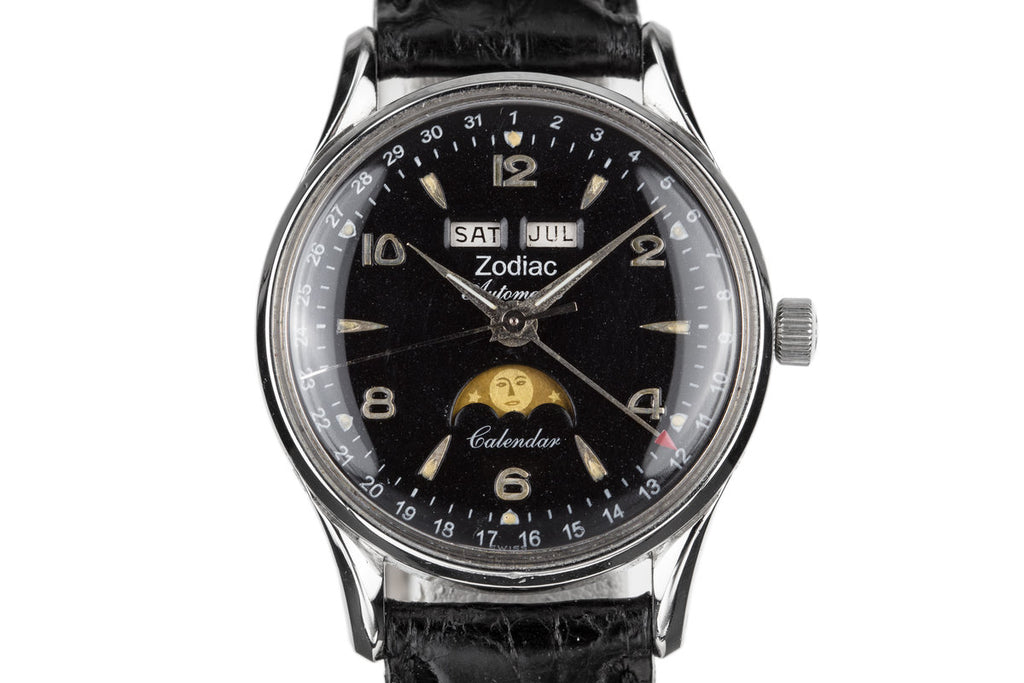 1950's Zodiac Triple Date Moonphase Automatic