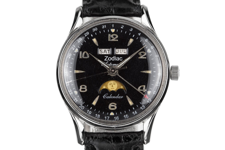 1950's Zodiac Triple Date Moonphase Automatic