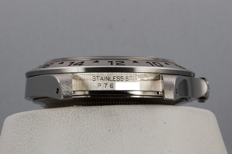 2000 Rolex Explorer II 16570 Black Dial with Box and Papers