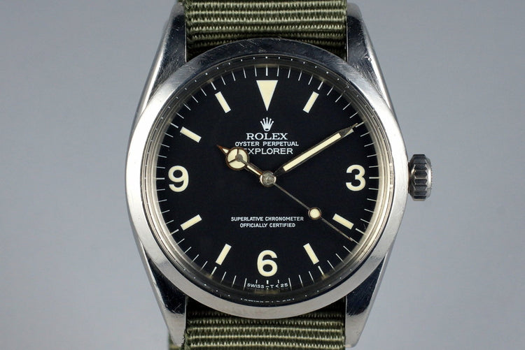 1966 Rolex Explorer I 1016 Service Dial