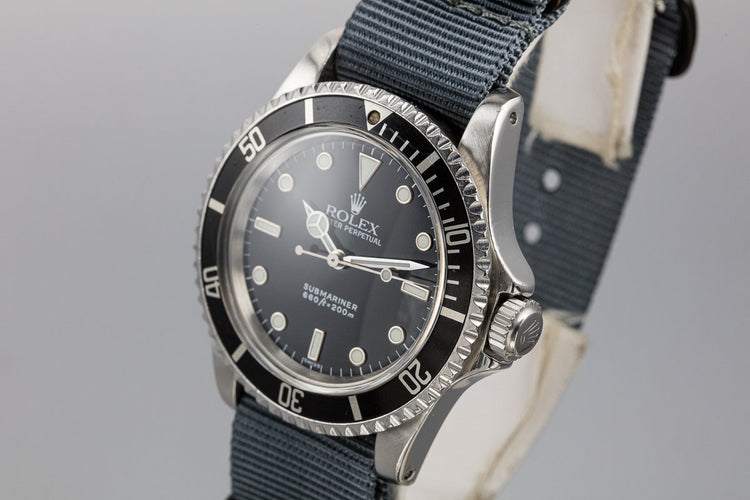 1966 Rolex Submariner 5513 with Rolex Service Dial