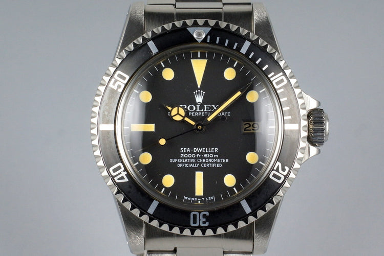 1981 Rolex Sea Dweller 1665 Mark I Dial