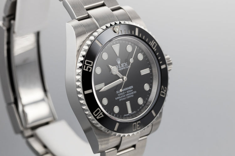 2017 Rolex Submariner 114060 with Box and Papers