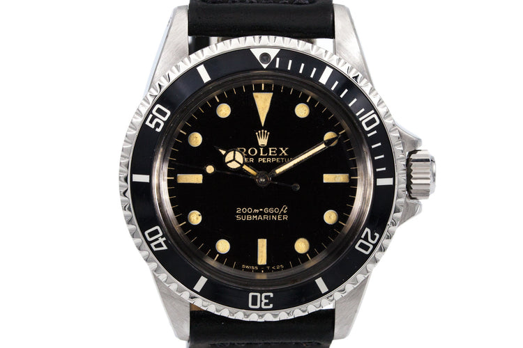 1965 Rolex Submariner 5513 with Gilt Dial