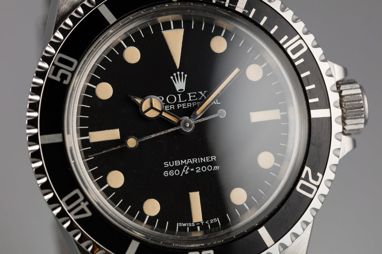 1979 Rolex Submariner 5513 with Mk 3 "Lollipop" Maxi Dial