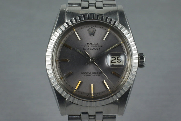 1975 Rolex DateJust 1603 with Gray Dial