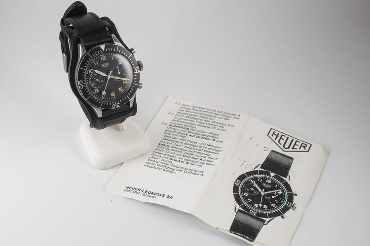 70's Heuer Bundeswehr 1550 SG with Classic 3H/T Dial