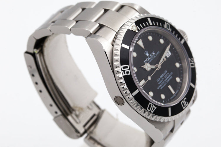 2006 Rolex Sea Dweller 16600 with Box and Papers