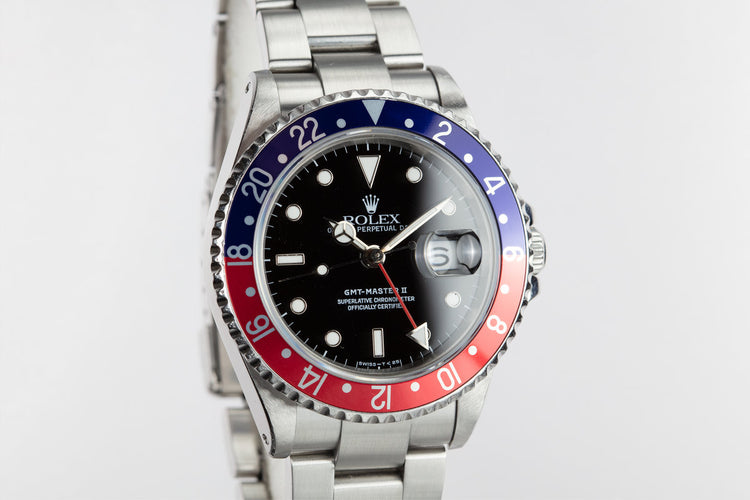 1990 Rolex GMT-Master 16710 "Pepsi"
