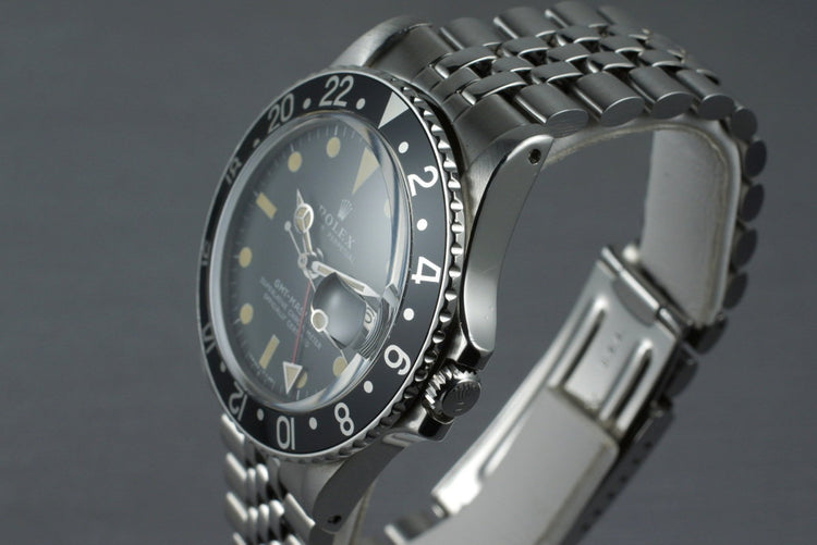 1971 Rolex GMT 1675 with Japanese RSC Papers