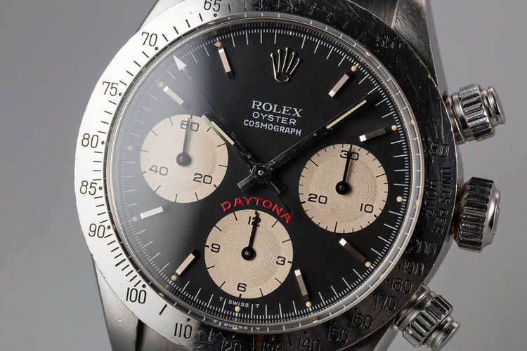 1985 Rolex Daytona 6265 "Big Red" Black Dial