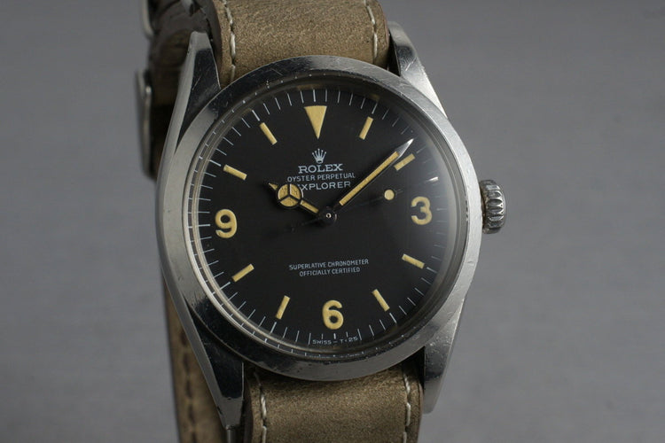 1969 Rolex Explorer 1 1016 with Yellow Lume