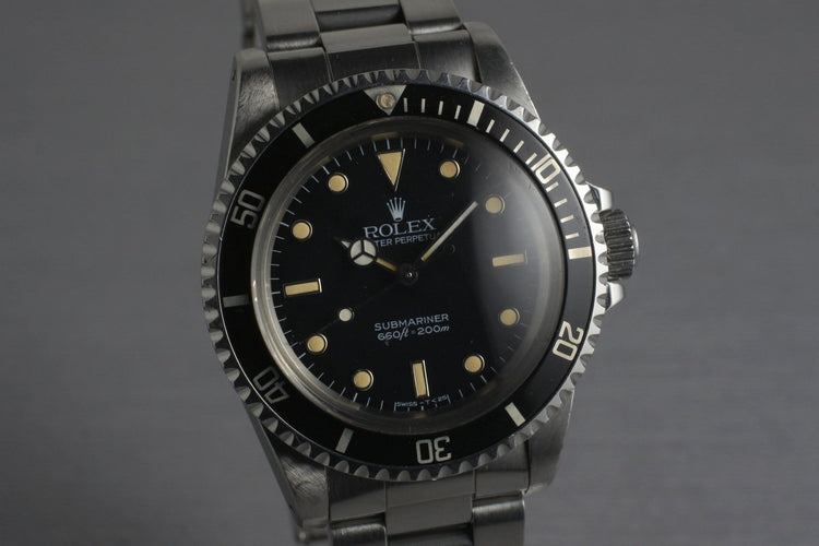 1985 Rolex Submariner 5513 ‘Spider Dial’