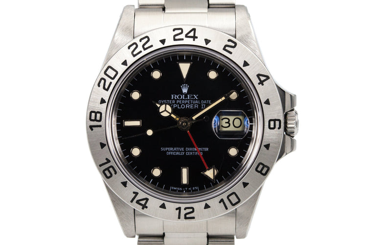 1987 Rolex Explorer II ‘Spider’ Dial 16550 with Box and Papers "Rail Dial"