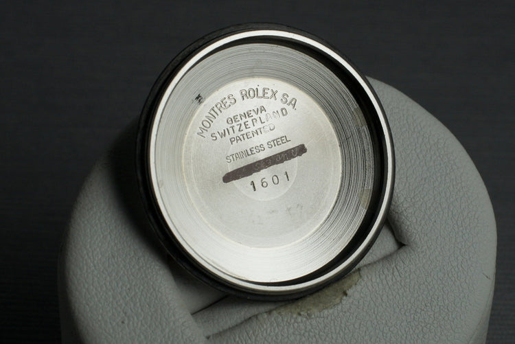 1972 Rolex DateJust 1601 Silver Sigma Dial with Box and Papers