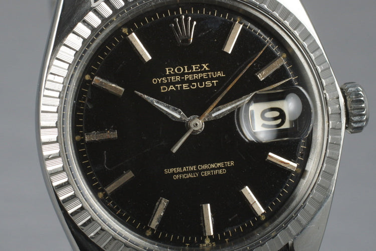 1964 Rolex DateJust 1603 Glossy Gilt Dial
