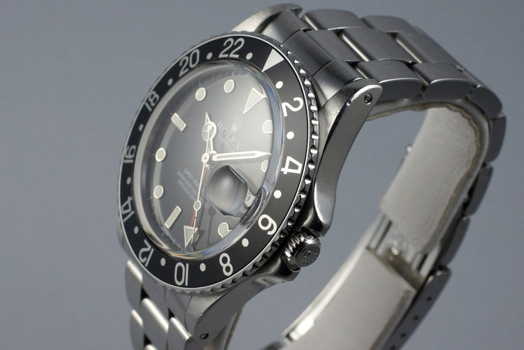 1979 Rolex GMT 16750 Service Dial