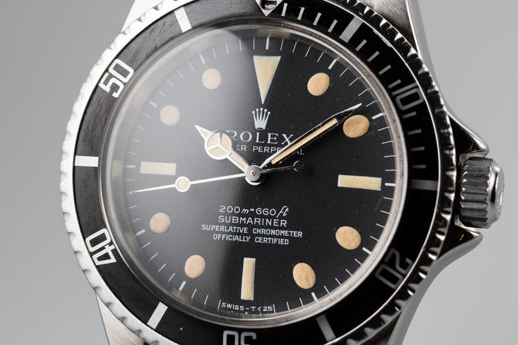 1967 Rolex Submariner 5512 Meters First Dial