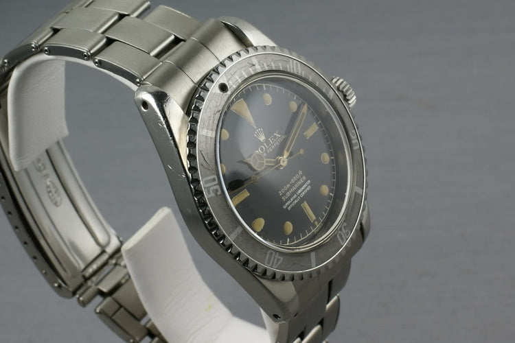 Rolex Submariner 5512 PCG with beautiful 4 line 2 color chapter ring