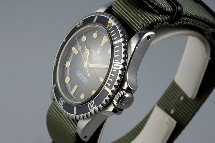 1967 Rolex Submariner 5513 WG Surround Dial