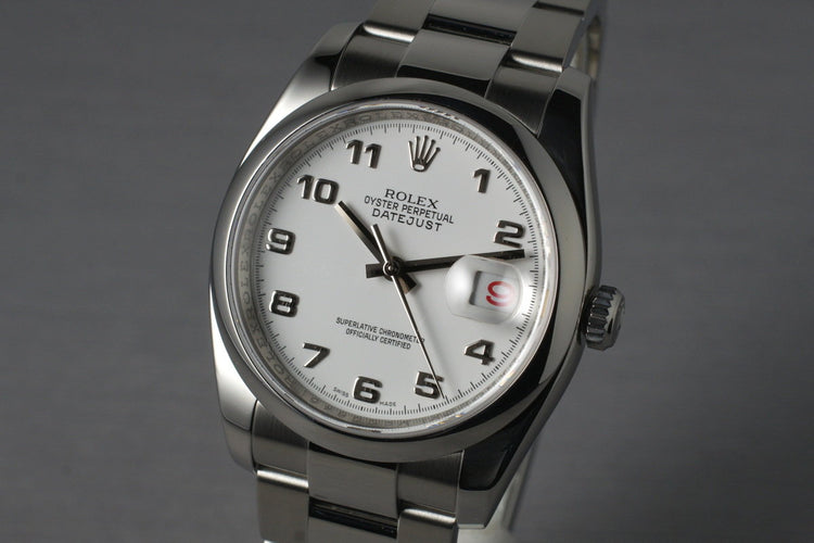 2007 Rolex Datejust 116200