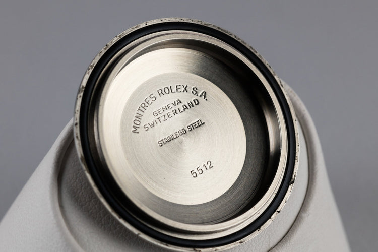 1985 Rolex Submariner 5513 with Spider Dial with Box and Papers