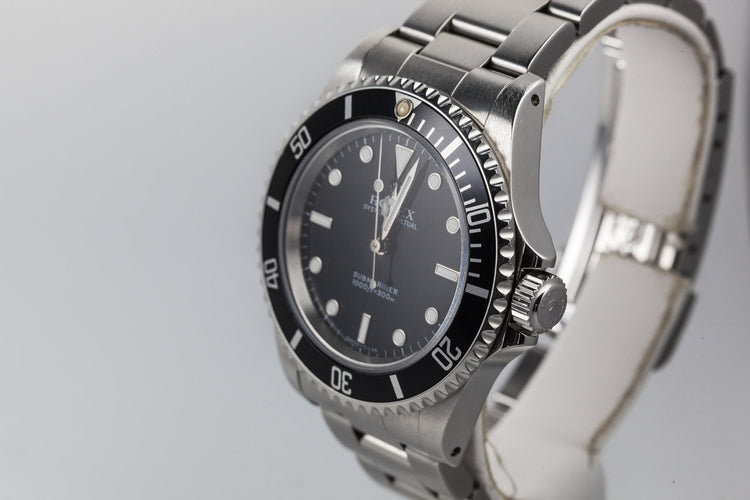 1997 Rolex Submariner 14060 with Box and Papers