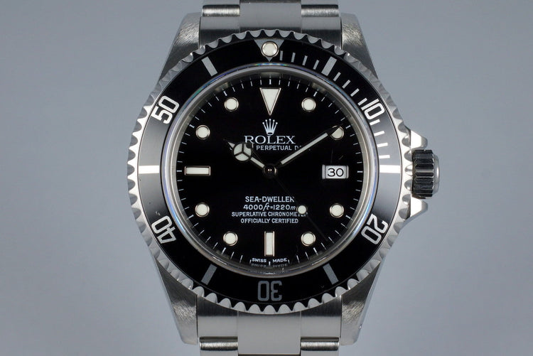 2002 Rolex Sea Dweller 16600