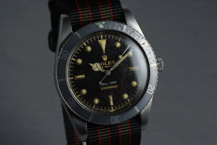 1958 Rolex Submariner 5508 Gilt Chapter Ring