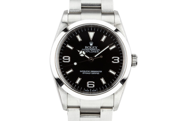 2003 Rolex Explorer 114270 with Box and Papers