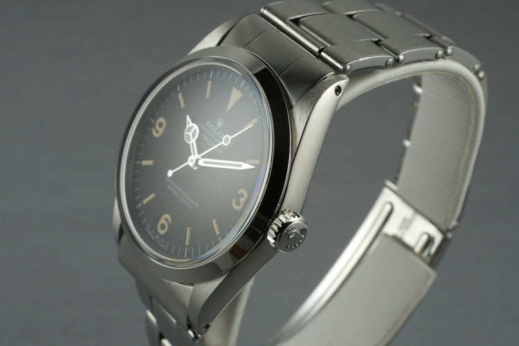 1969 Rolex Explorer 1 1016 with Japanese Service Papers