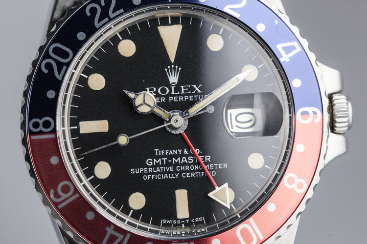 1978 Rolex GMT-Master 1675 with Tiffany & Co Dial